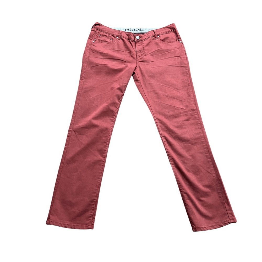 Burnt Red Skinny Jeans – Size 15/16, New with Tags